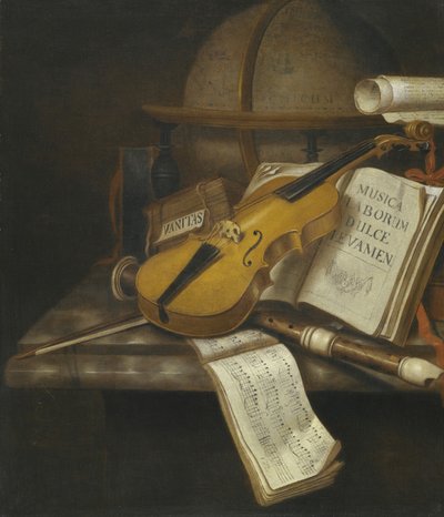 Vanitas Still Life by Edward Collier