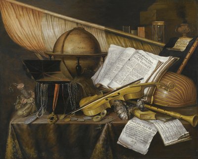 Vanitas Still Life, 1632 by Edward Collier