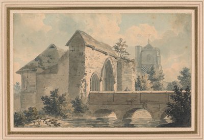 Waltham Abbey, Essex by Edward Dayes