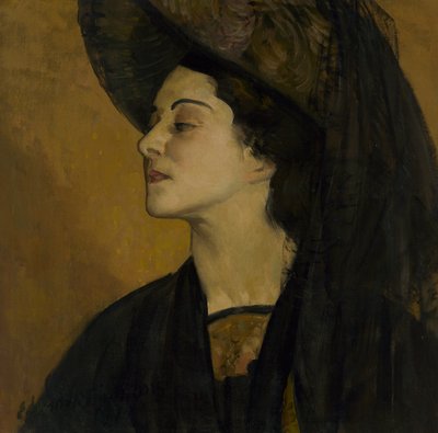 Alla Nazimova by Edward Emerson Simmons