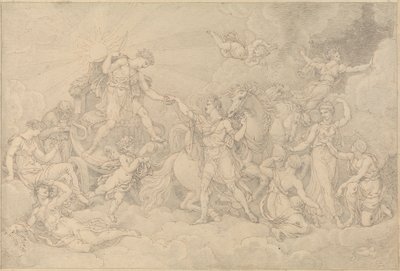 Apollo and Phaeton by Edward Francis Burney