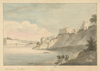 Chepstow Castle by Edward Francis Burney