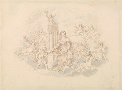 Heavenly Orchestra by Edward Francis Burney