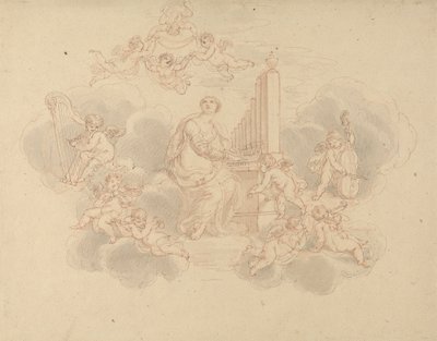 Heavenly Orchestra by Edward Francis Burney