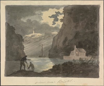 View near Bristol by Edward Francis Burney