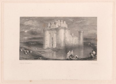 Caerlaverock Castle by Edward Goodall