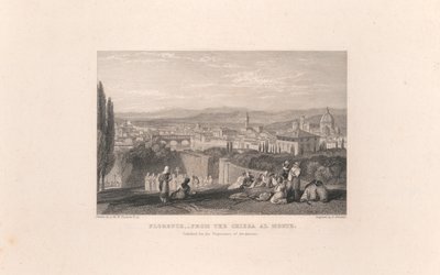 Florence from the Chiesa al Monte by Edward Goodall
