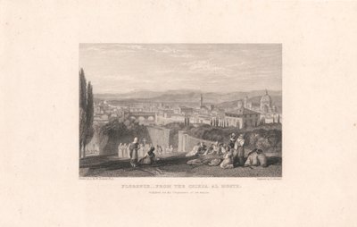 Florence from the Chiesa al Monte by Edward Goodall
