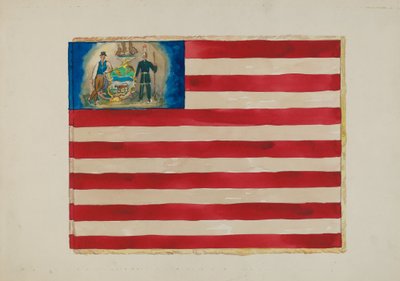 Flag: Mexican War by Edward Grant