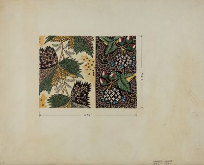 Piece of Calico by Edward Grant