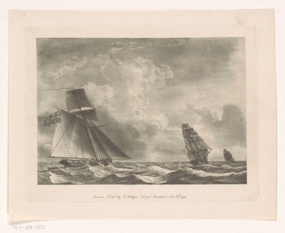 British Fleet at Sea, Seascapes (series title) by Edward Hedges