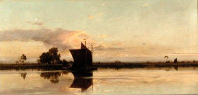 Evening on the Yare by Edward Henry Fahey