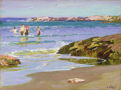 Low Tide, c.1915 by Edward Henry Potthast