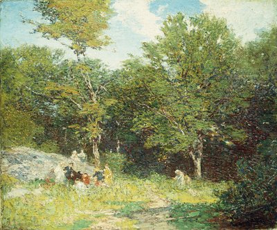 Picking Flowers by Edward Henry Potthast