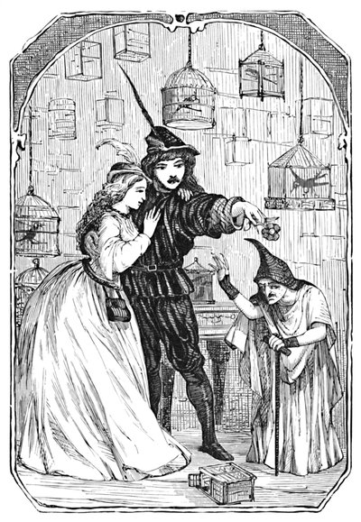 Jorinde and Joringel by Edward Henry Wehnert