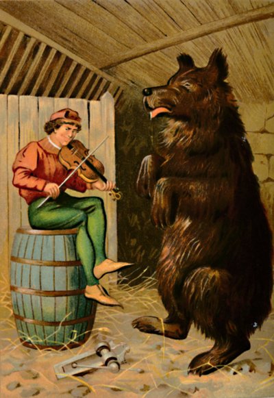 The Dancing Bear by Edward Henry Wehnert
