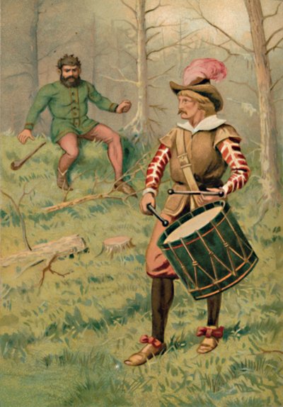 The Drummer and the Giant by Edward Henry Wehnert