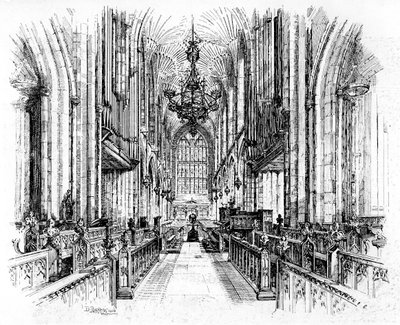 Bath Abbey, Bath, Somerset, 1902-1903 by Edward J. Burrows