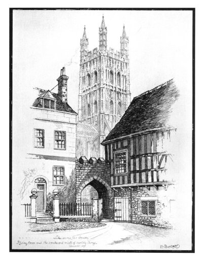 Gloucester Cathedral by Edward J. Burrows