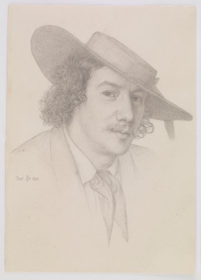 Portrait of Whistler by Edward John Poynter