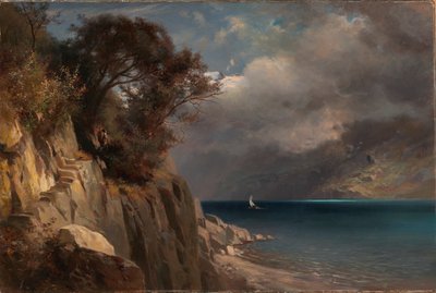 Lake Scene by Edward L. Custer