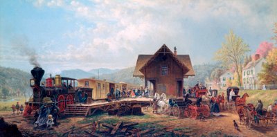 The 9:45 Accommodation by Edward Lamson Henry
