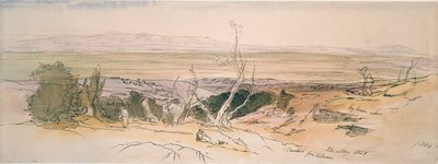 Baalbek from Lebanon by Edward Lear