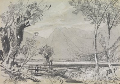 Brothers Water from Patterdale by Edward Lear