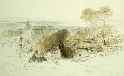Camerino by Edward Lear