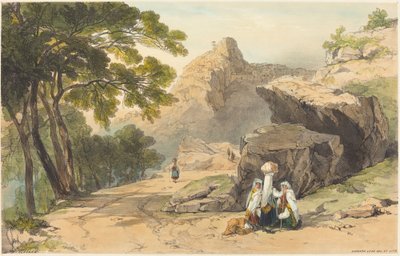 Cervara by Edward Lear