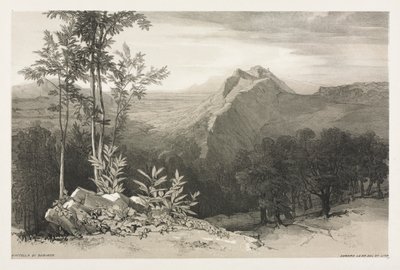 Civitella di Subiaco by Edward Lear