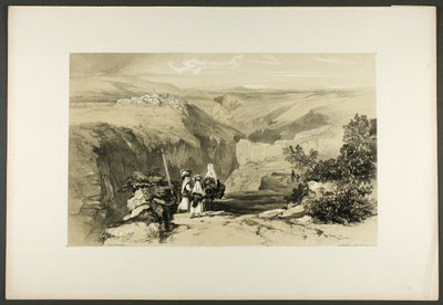 Collepardo by Edward Lear