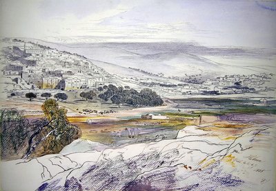 Hebron by Edward Lear