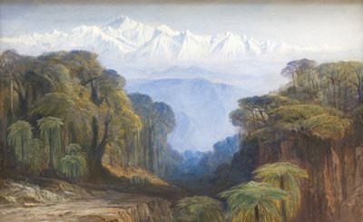 Kinchinjunga by Edward Lear
