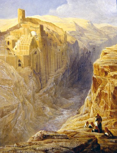 Mar Saba by Edward Lear