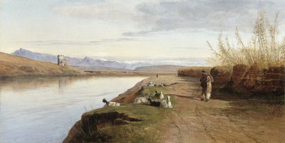 The Roman Campagna by Edward Lear