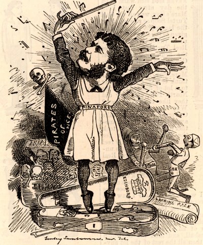 Arthur Seymour Sullivan (1842-1900) by Edward Linley Sambourne