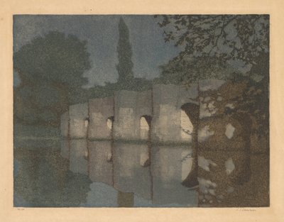 Stopham Bridge by Edward Louis Laurenson