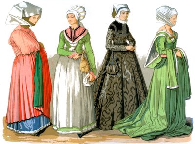 Women of Nuremberg, Germany, 16th century by Edward May