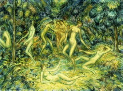Nymphs Dancing by Edward Middleton Manigault