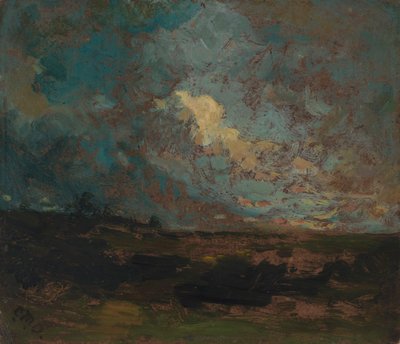 After the Shower, ca. 1883-1887 by Edward Mitchell Bannister