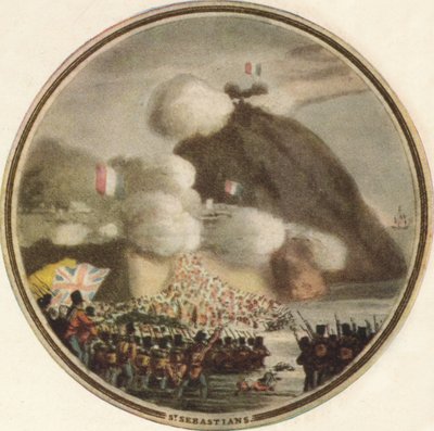 Storming of St. Sebastian, 1815, 1910 by Edward Orme