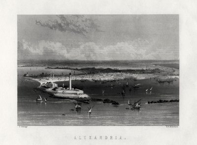 Alexandria, Egypt, 19th Century by Edward Paxman Brandard