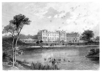 Buckingham Palace, London by Edward Paxman Brandard