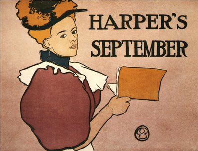 Harpers September, 1896 by Edward Penfield