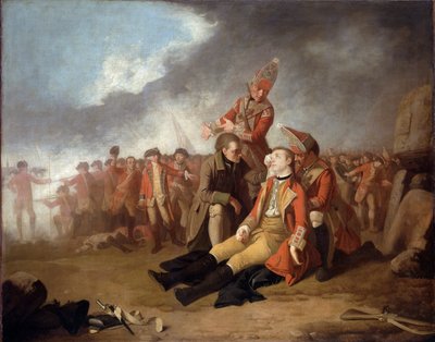 The Death of General Wolfe, 1763 by Edward Penny