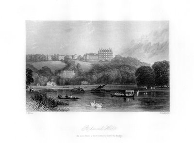 Richmond Hill, Richmond, 19th century by Edward Radclyffe