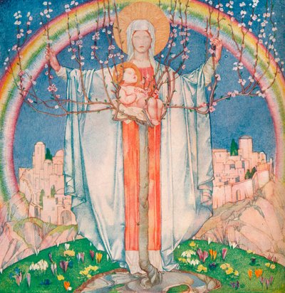 La Madonna Di Promessa by Edward Reginald Frampton