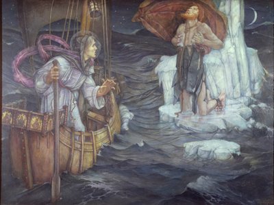 St. Brendan, 1908 by Edward Reginald Frampton
