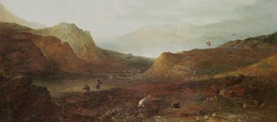 Grouse Shooting - A High Bird by Edward Robert Smythe